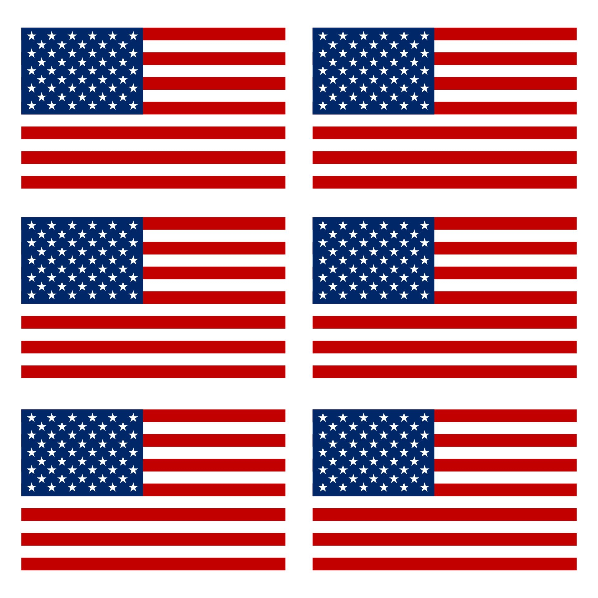 Black And White American Flag Banner 10 Free PDF Printables Printablee