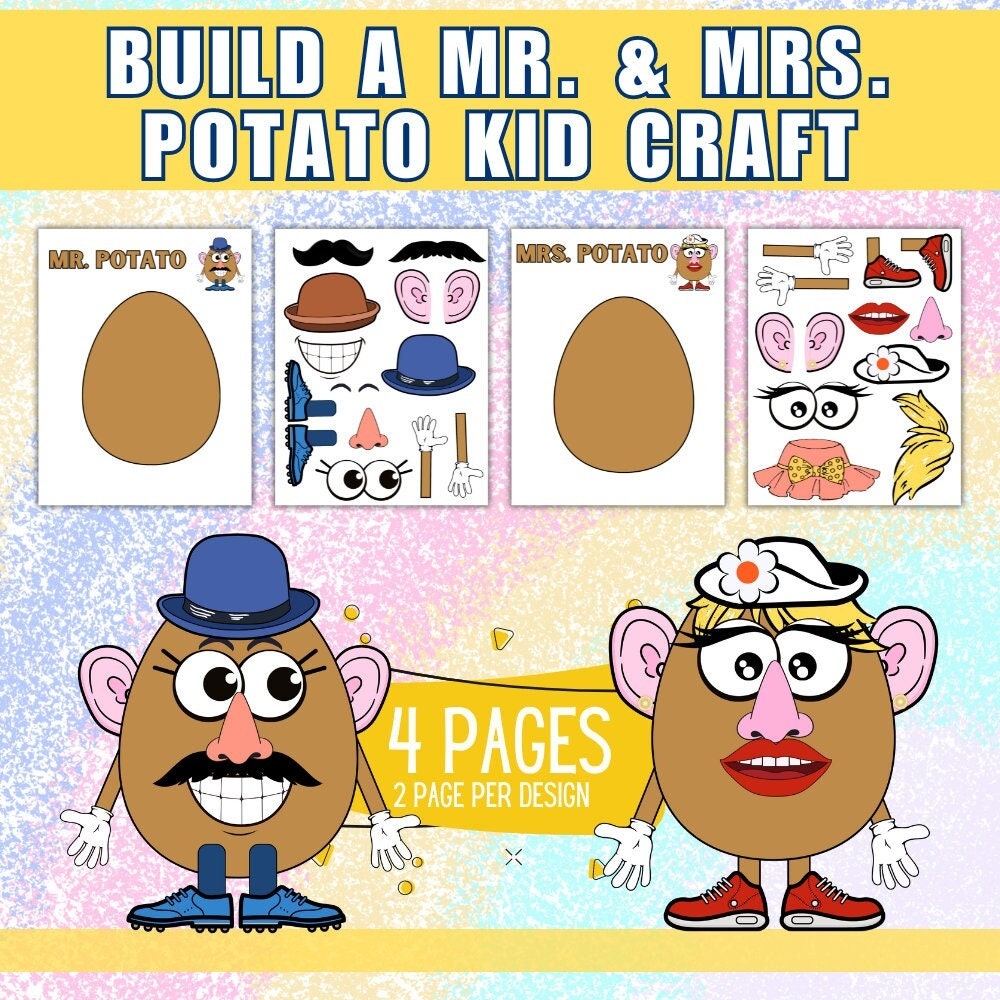 Free Mr Potato Head Printables