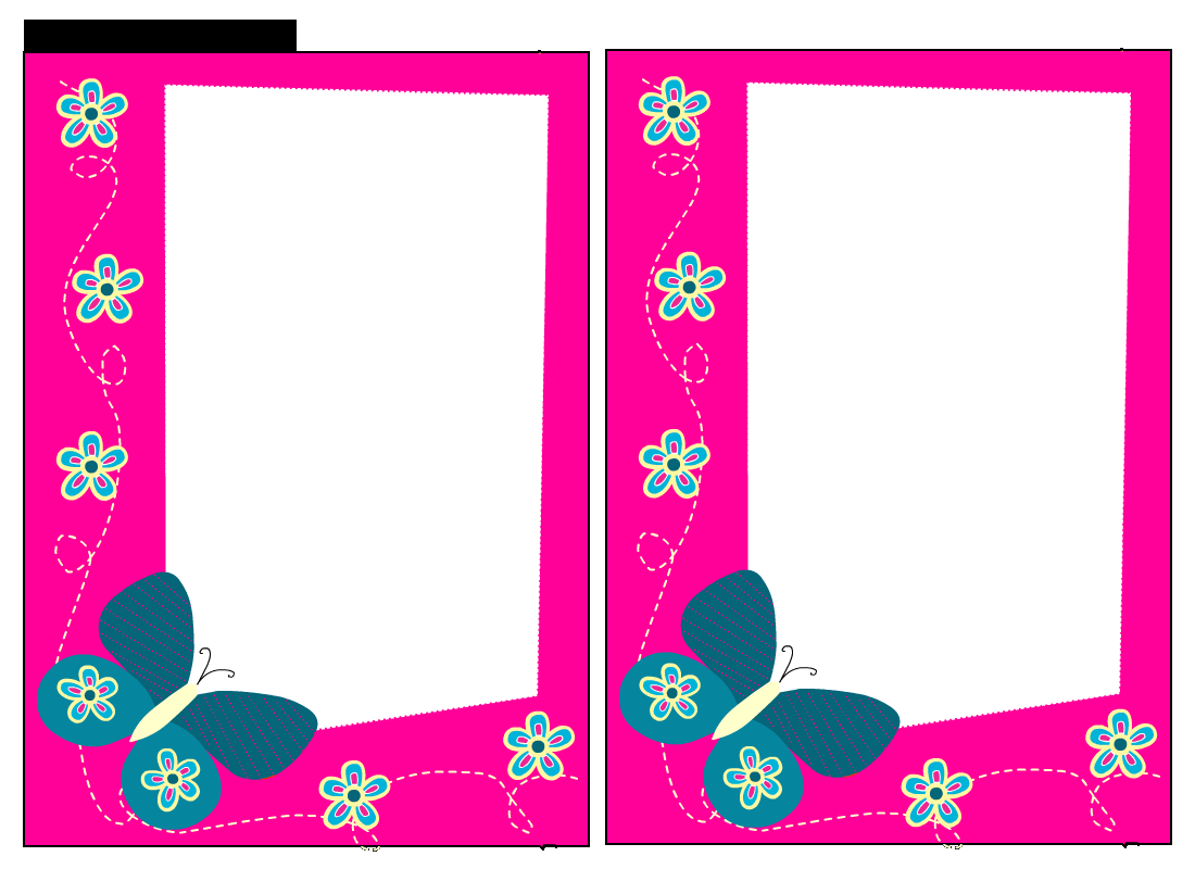 Butterfly Baby Shower Invitations