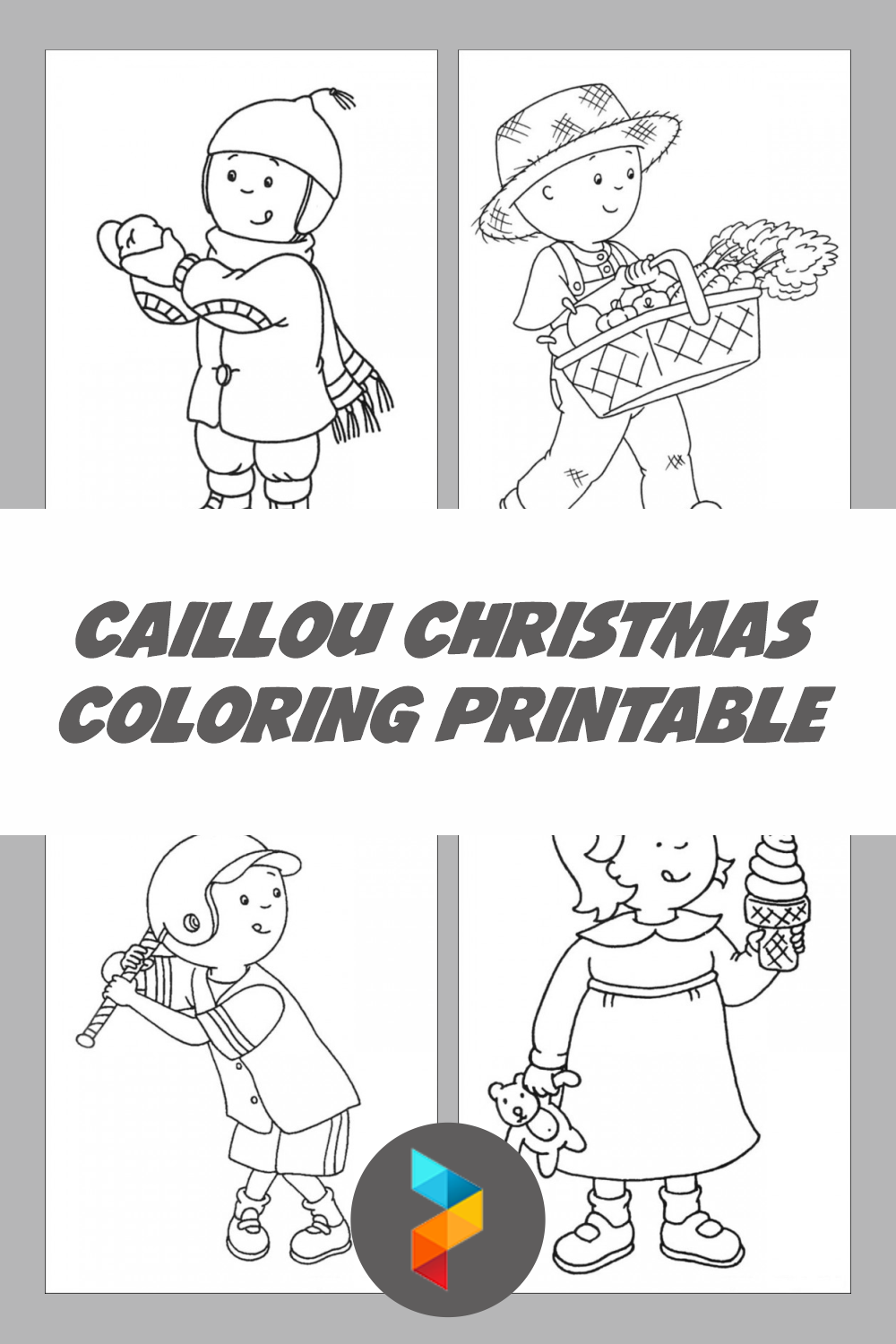 Free Printable Caillou Coloring Pages