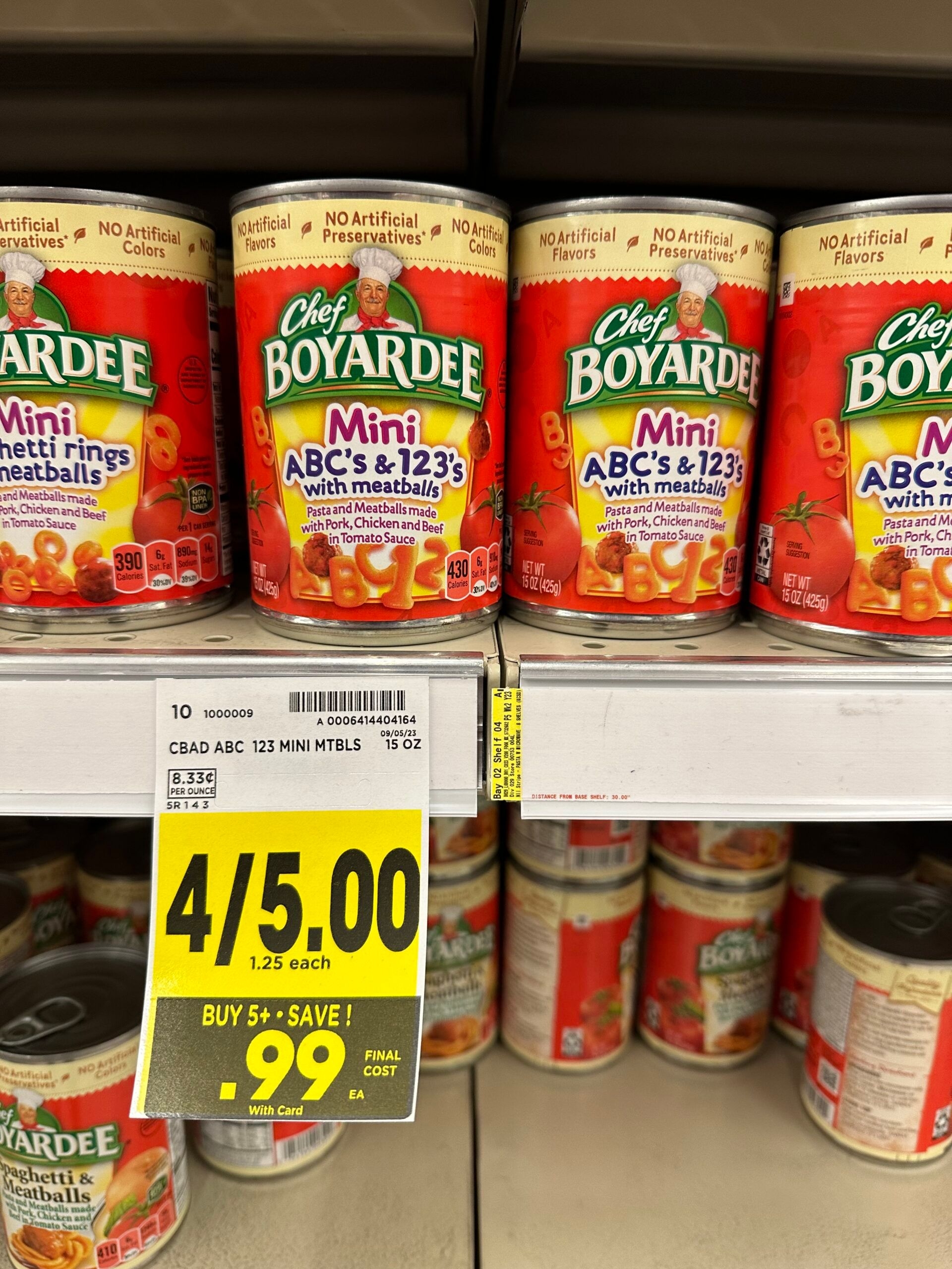 Chef Boyardee As Low As 99 Kroger Krazy