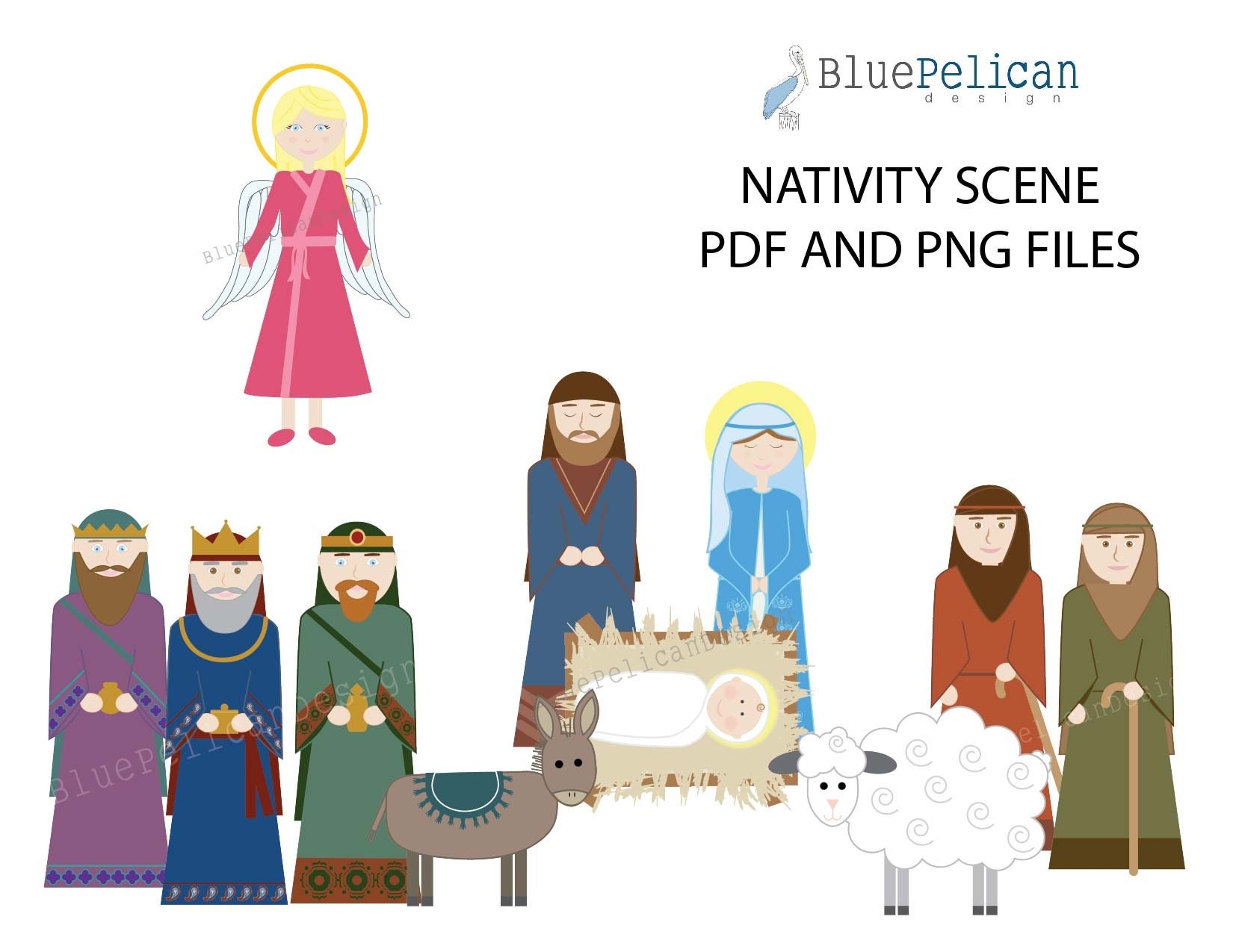 Free Printable Nativity Characters