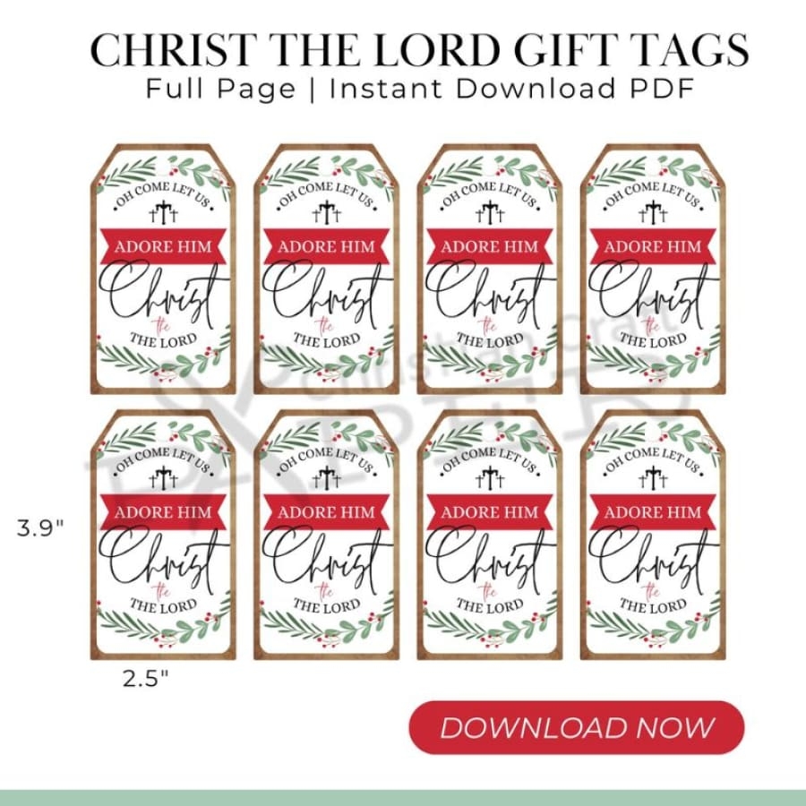 Free Printable Gift Labels