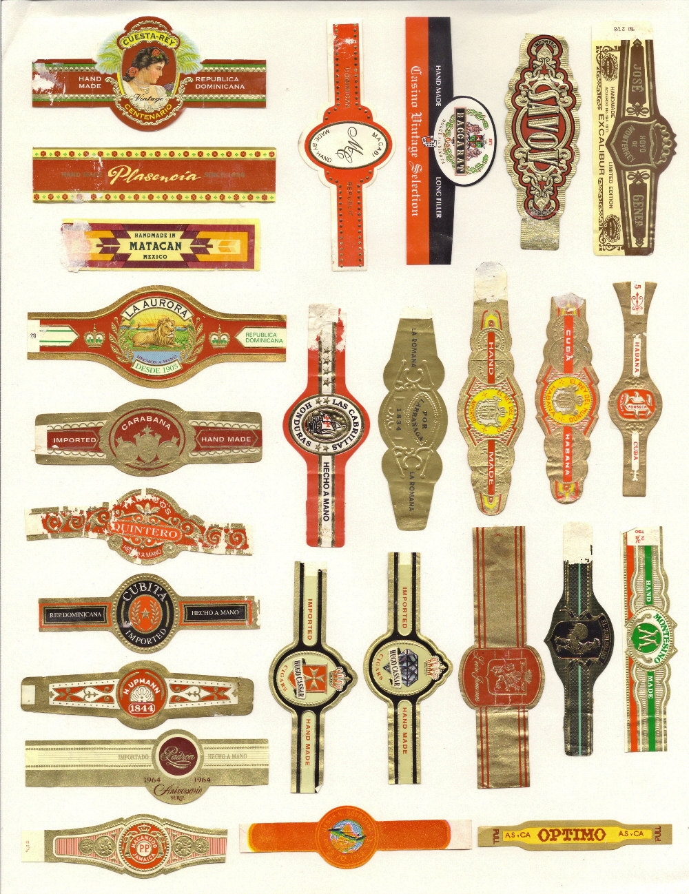 Cigar Bands 2 Digital Instant Download Collage Sheets PSS 1039 Etsy