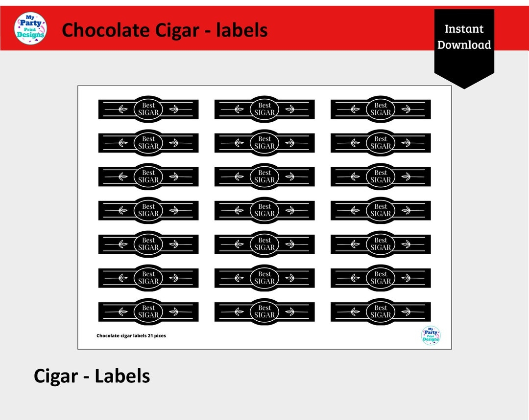 Free Printable Cigar Bands