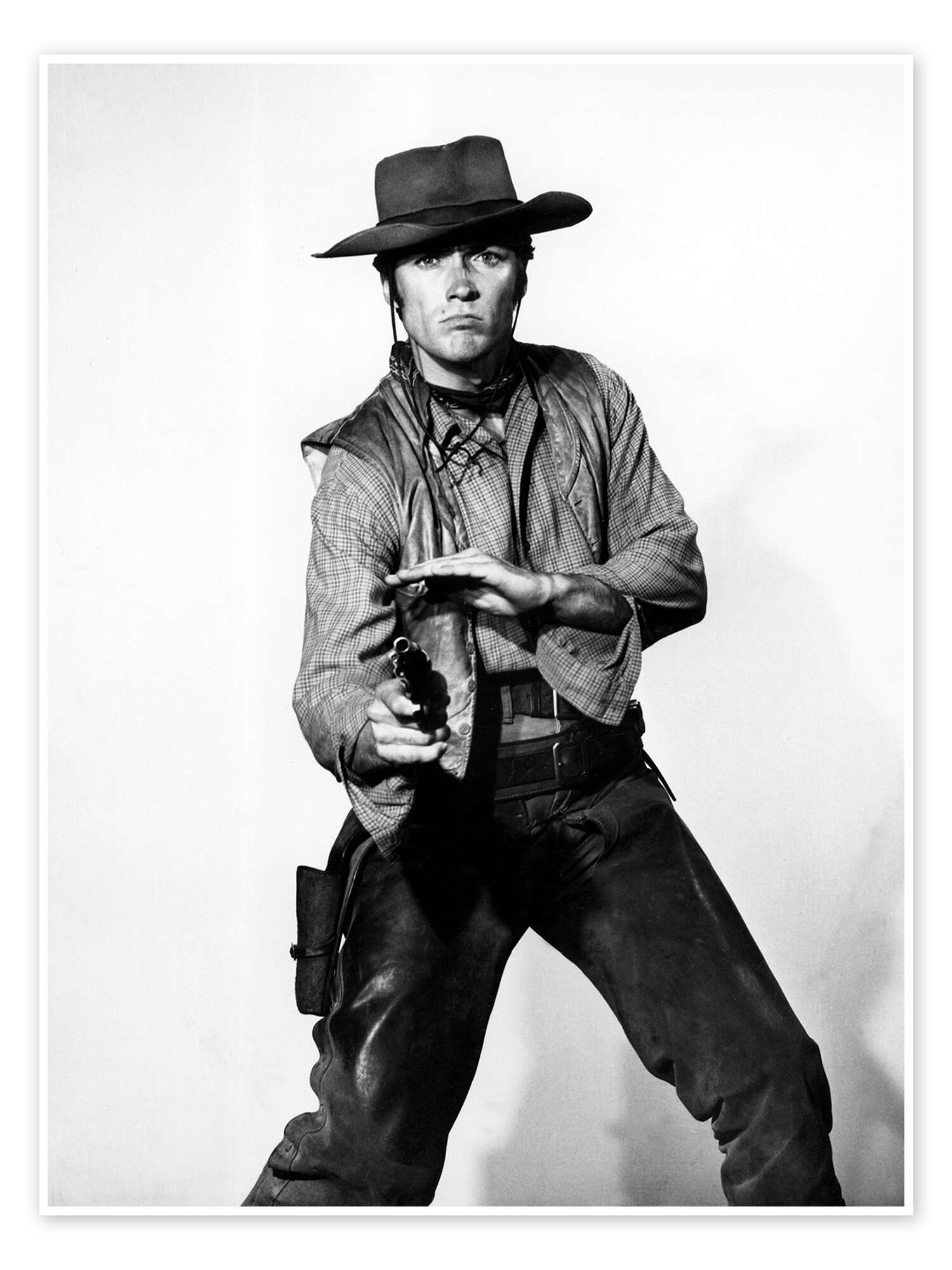 Clint Eastwood Gunslinger Print By Everett Collection Posterlounge