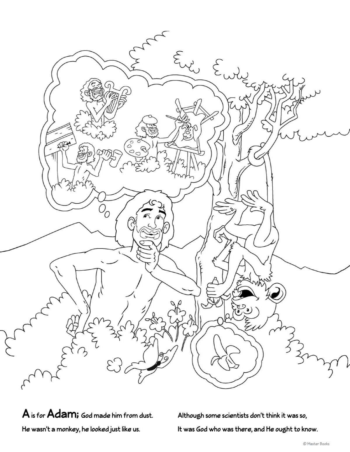 Coloring Pages Answers In Genesis