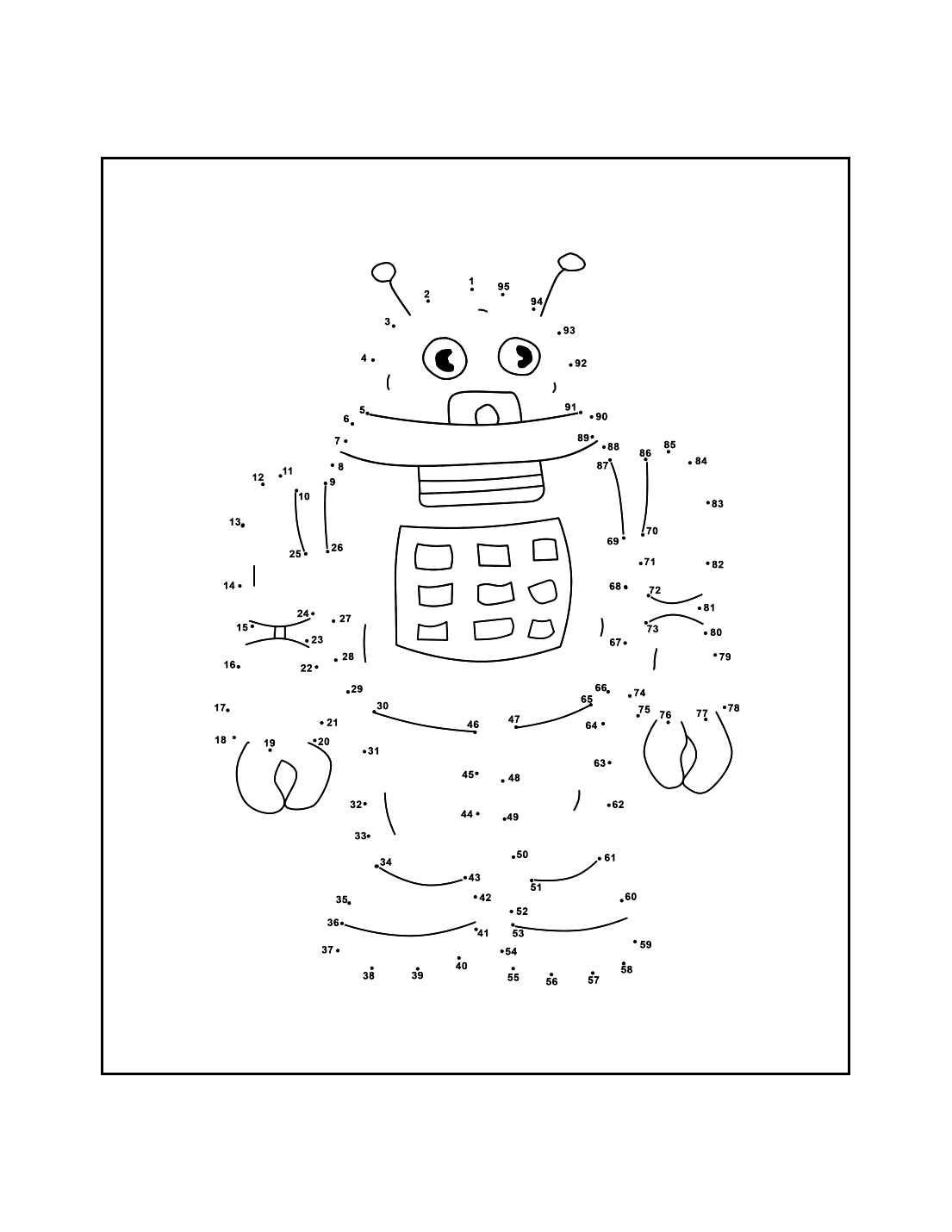 Connect The Dots Free Printables