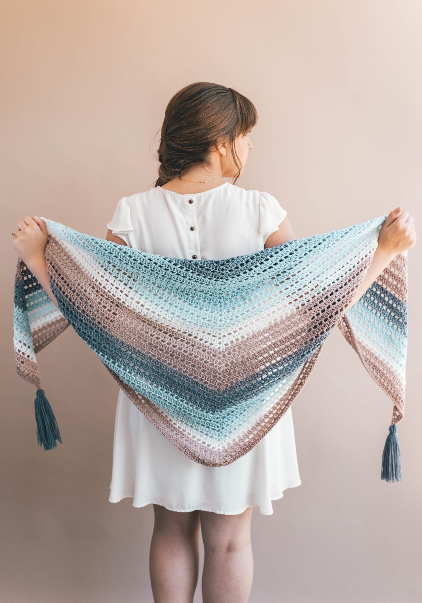 Crochet Wrap Wishing Well Wrap Free Crochet Pattern