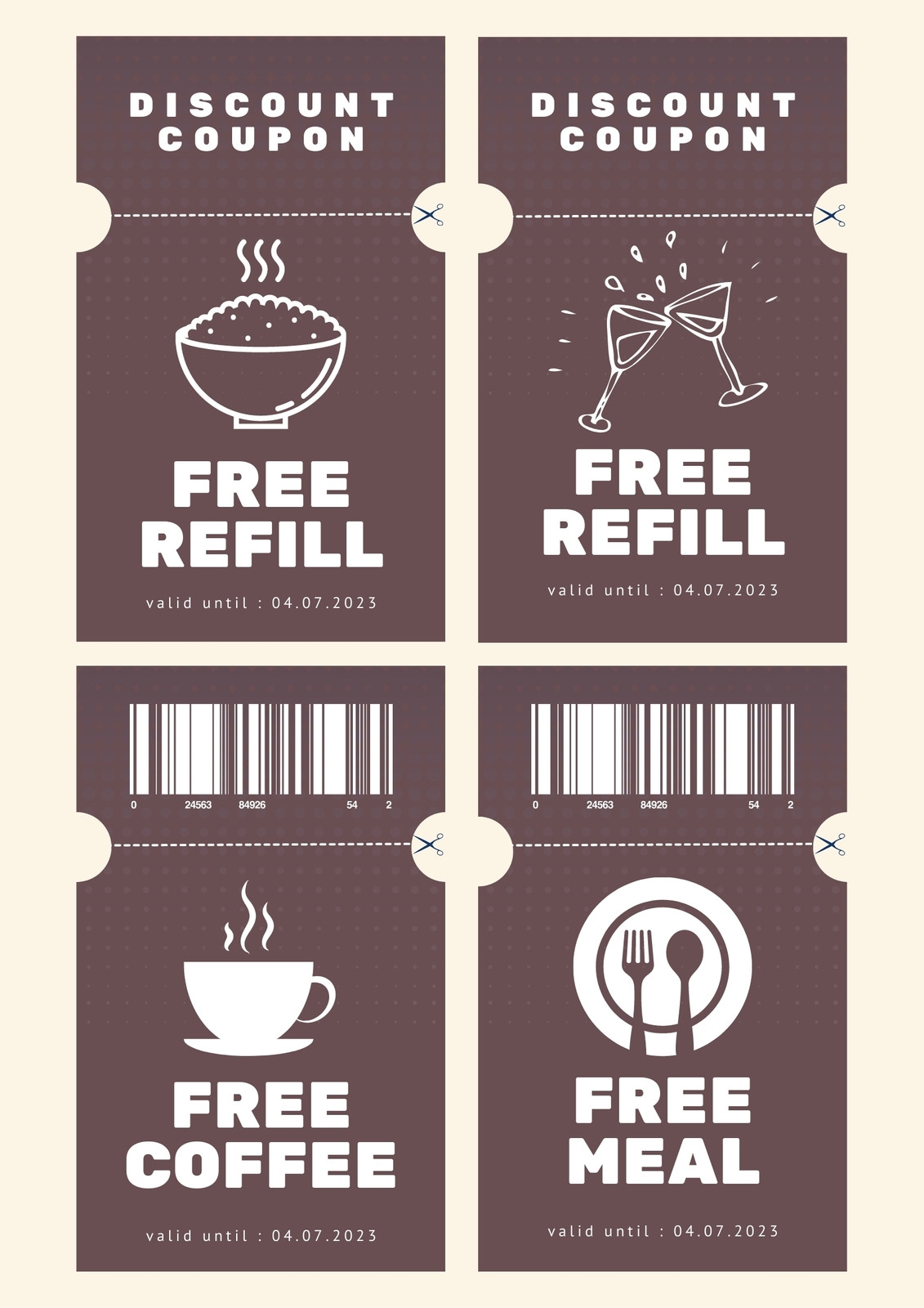 Free Printable Food Coupons