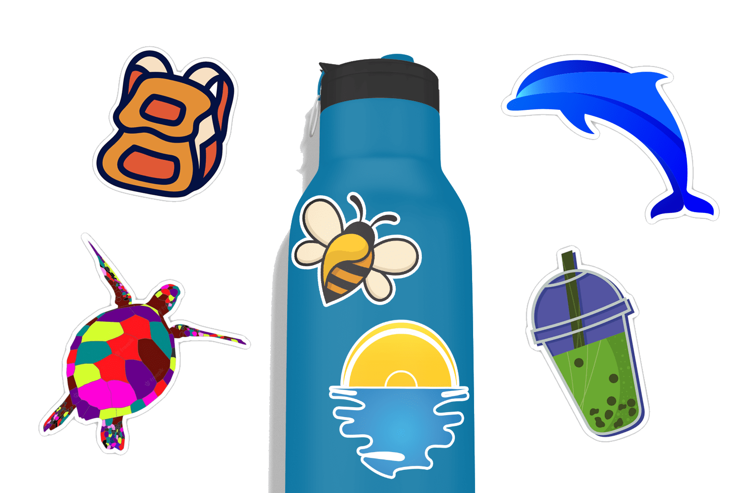 Customized Hydro Flask Stickers Vinyl Status