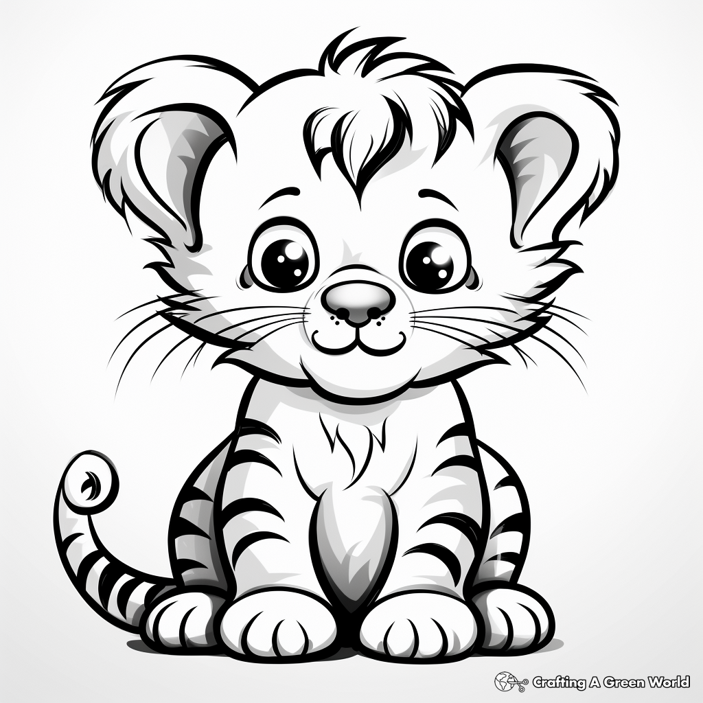 Tiger Coloring Pages Free Printable
