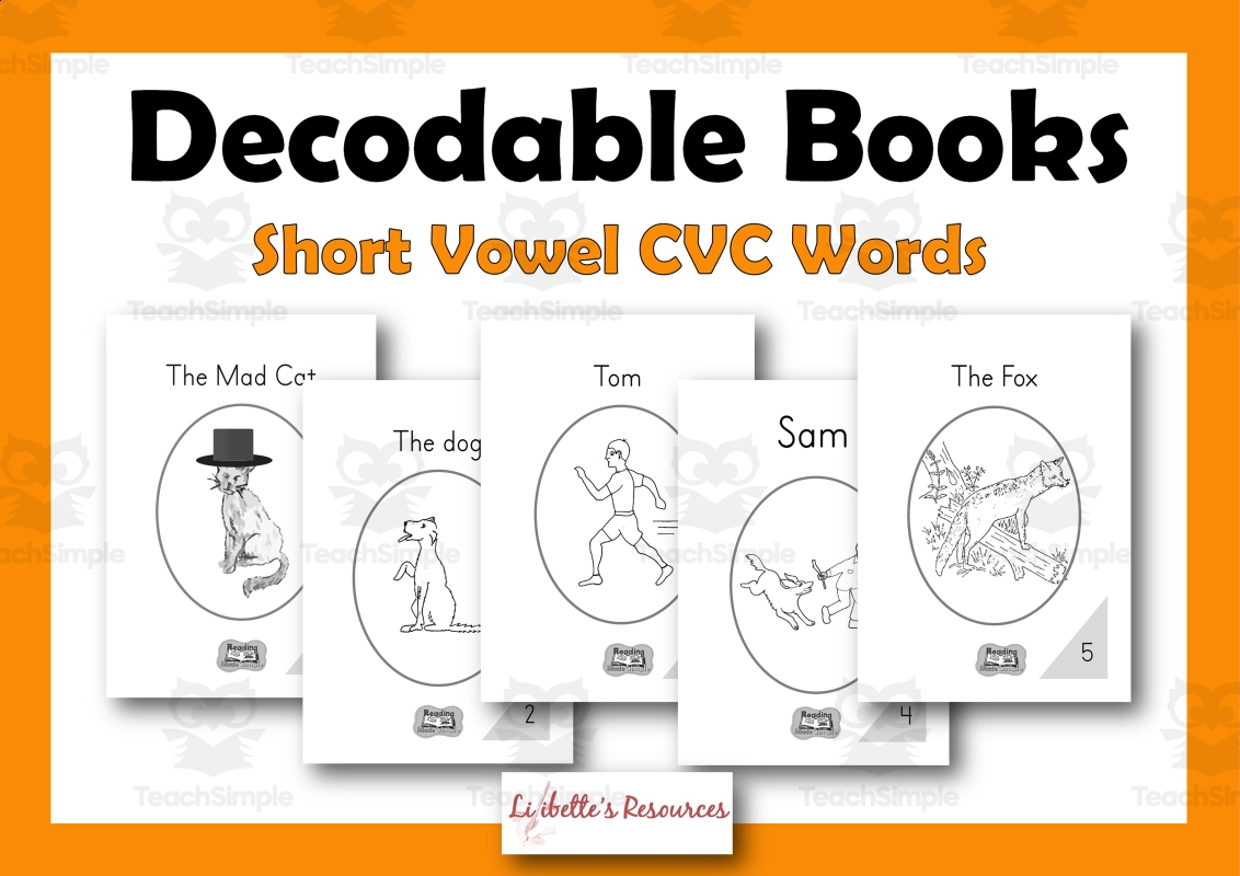 Decodable Books Printable Free