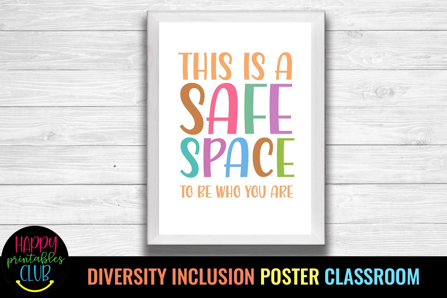 Diversity Inclusion Posters For Classroom Equality Posters