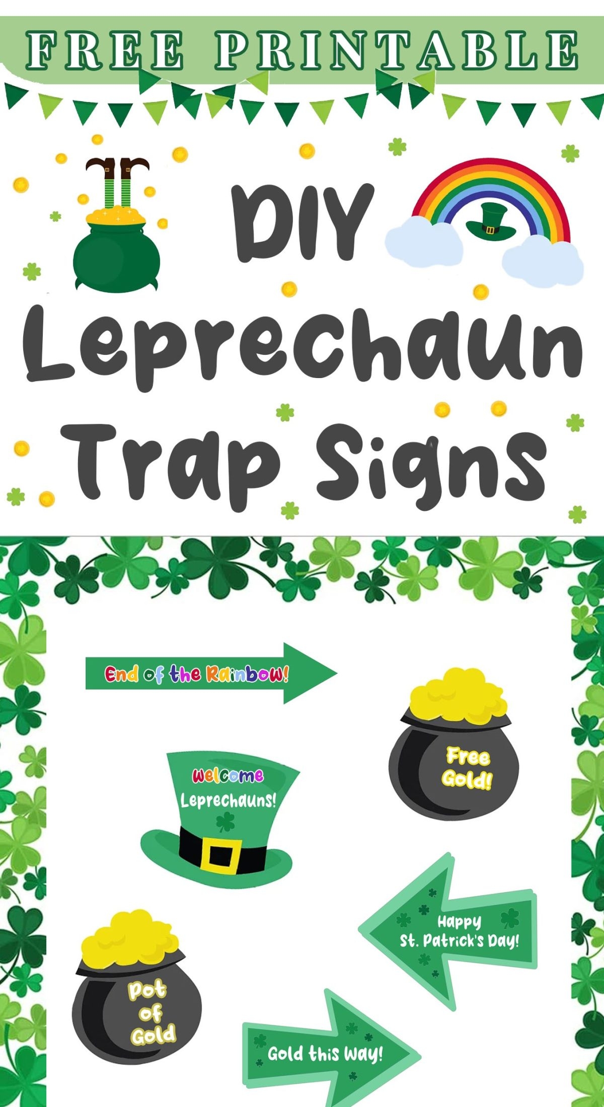 Free St Patrick S Day Printables