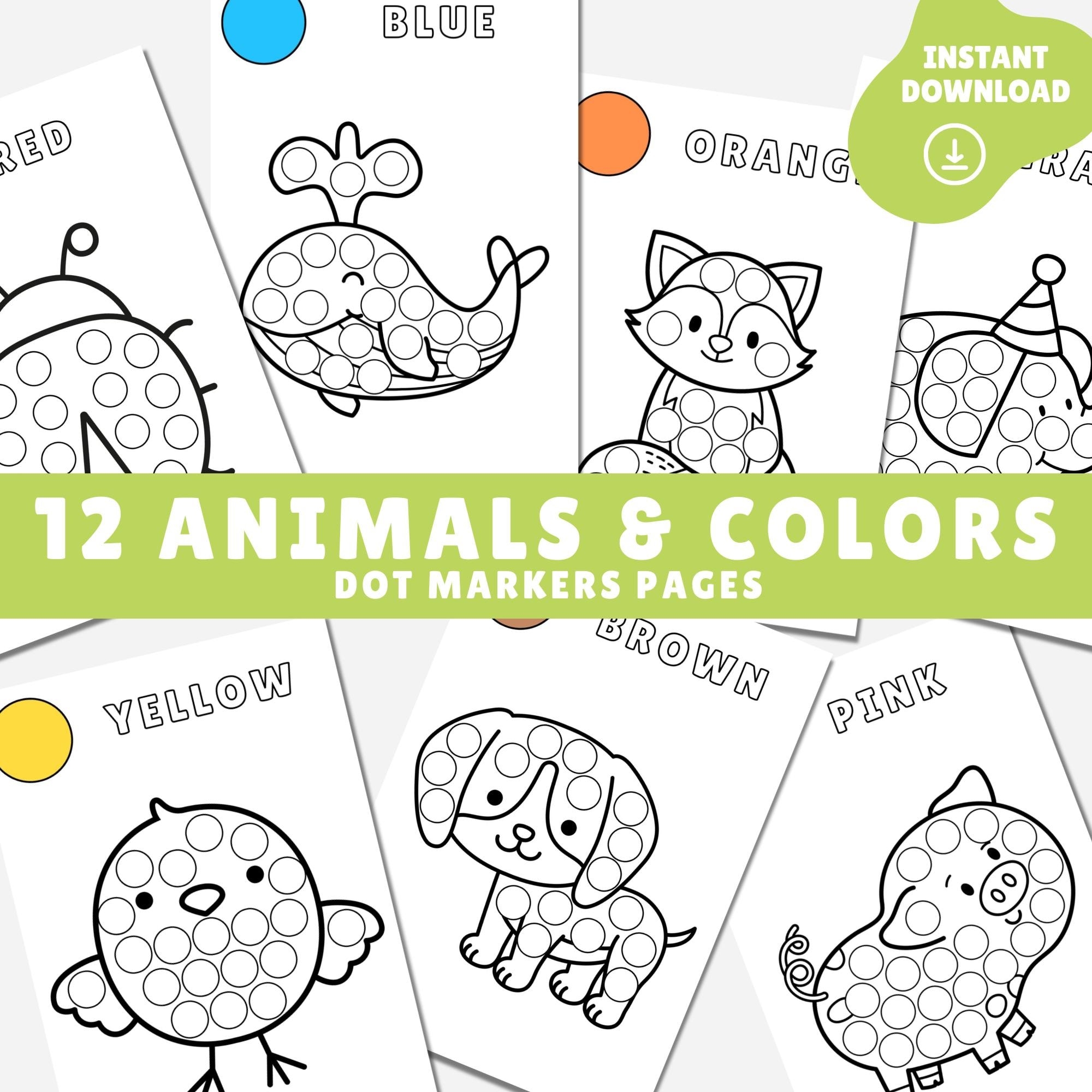Dot Art Free Printables
