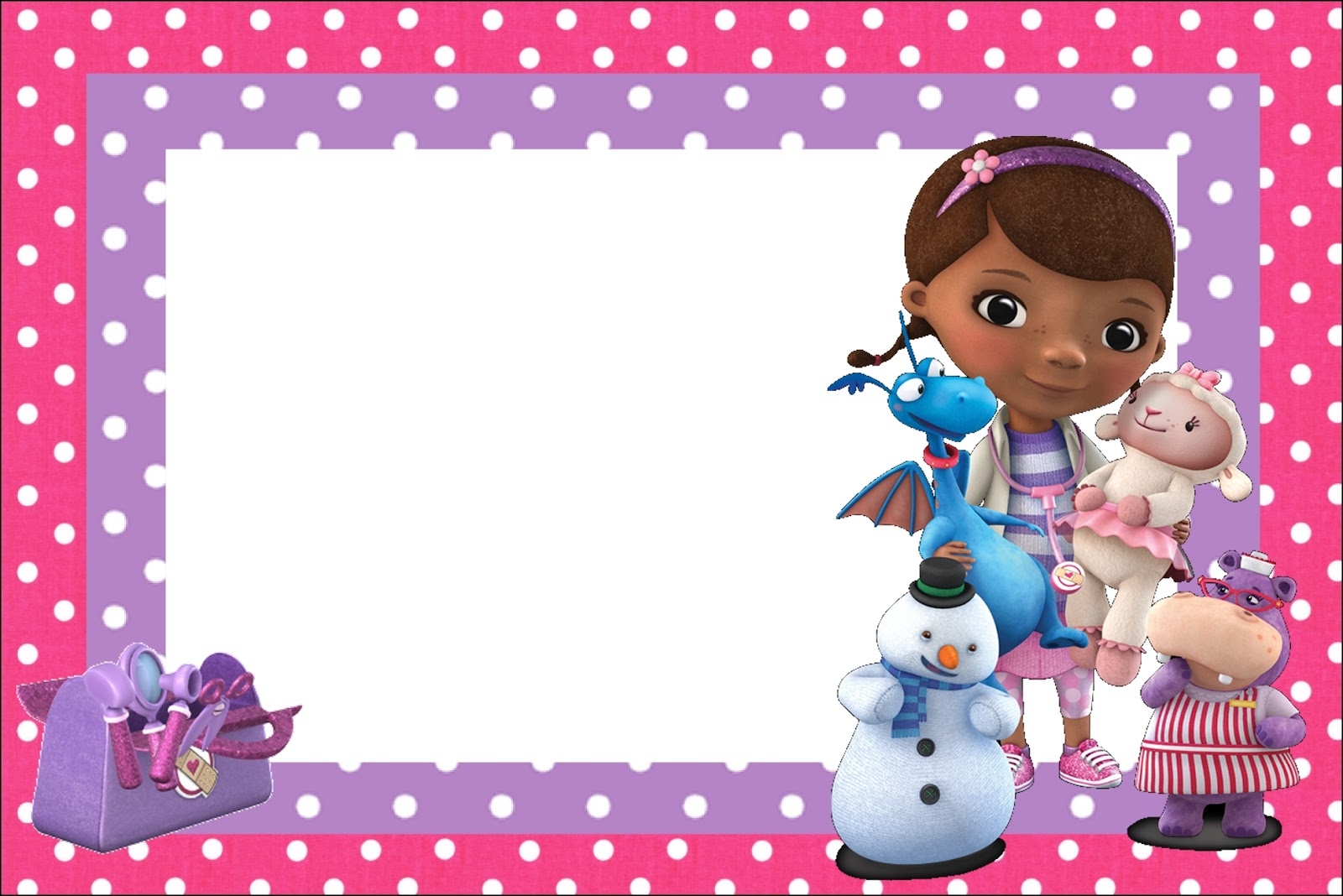 Doc McStuffins Free Printable Invitations Oh My Fiesta In English