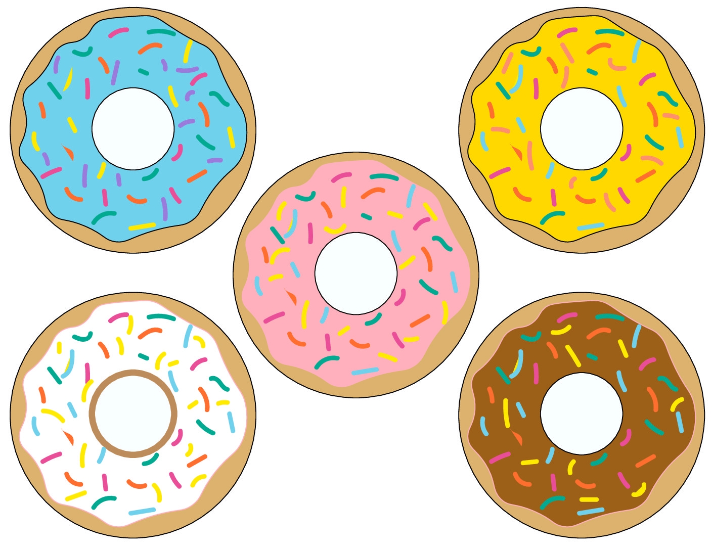 Donut Party Free Printables