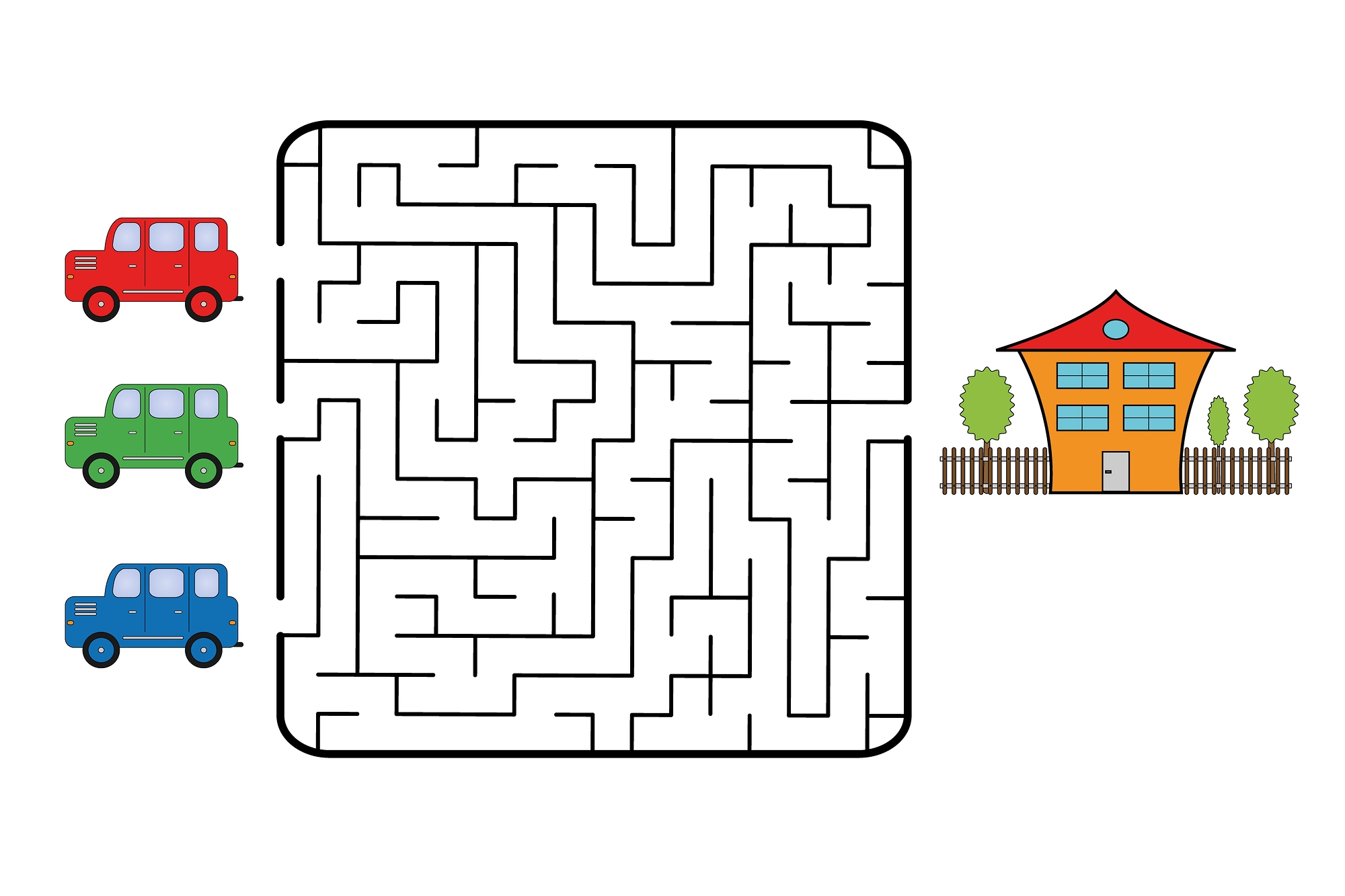 Free Printable Mazes For Preschoolers