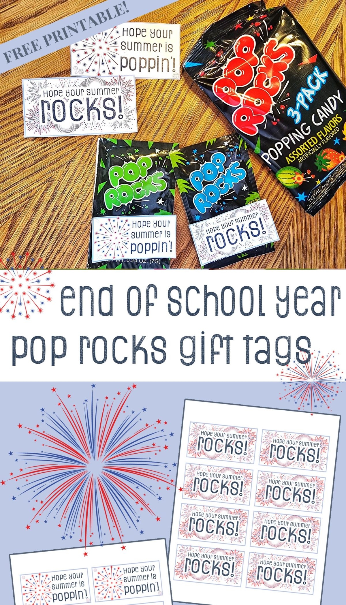 Free Printable Pop By Tags