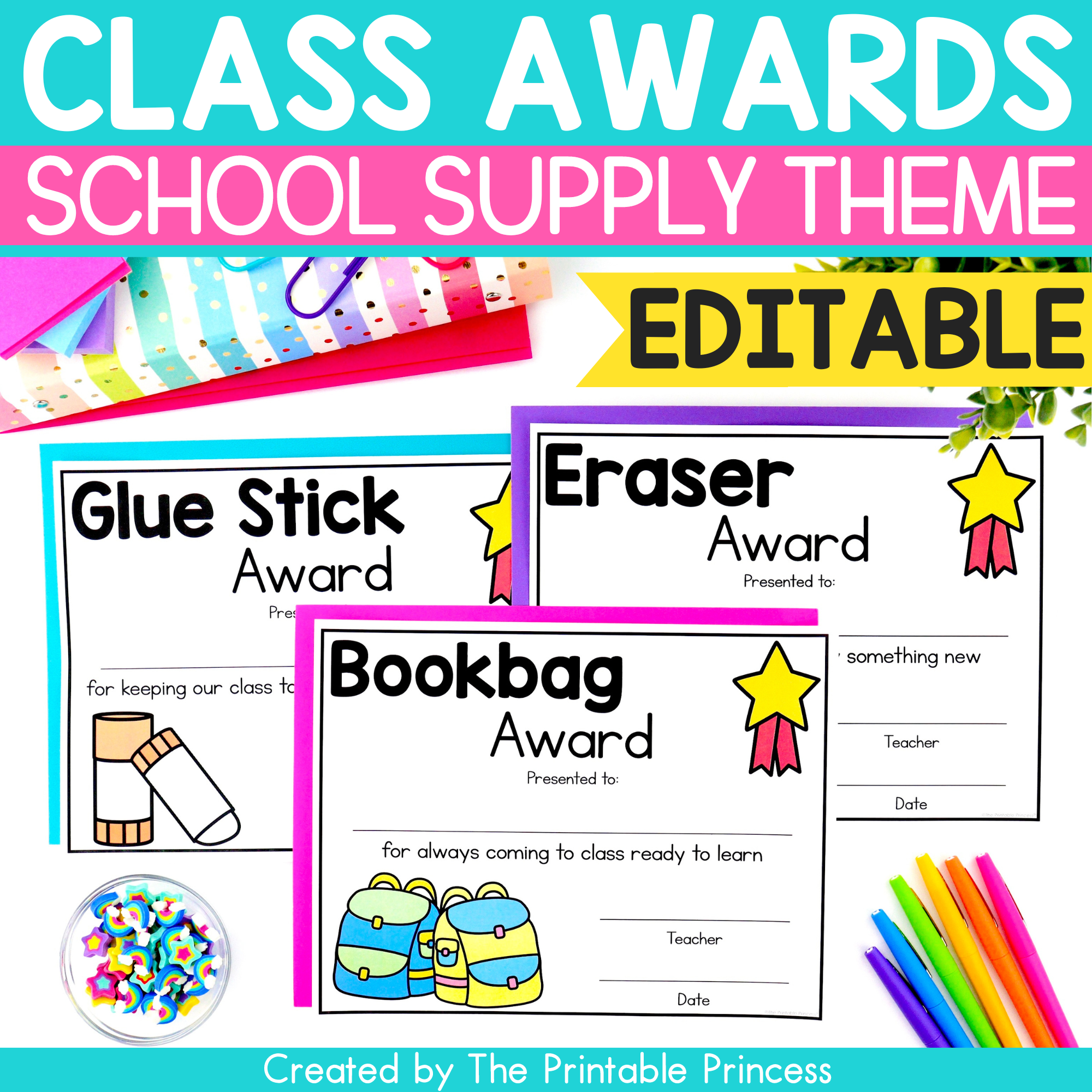 Free Printable Preschool Awards