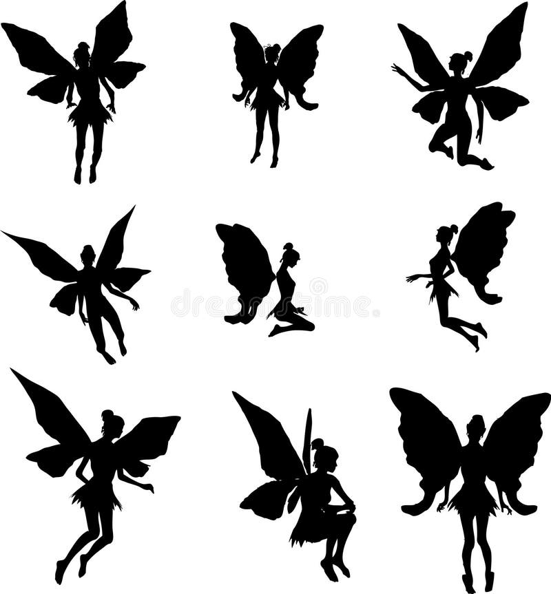 Fairy Silhouettes Stock Illustrations 2 314 Fairy Silhouettes Stock Illustrations Vectors Clipart Dreamstime