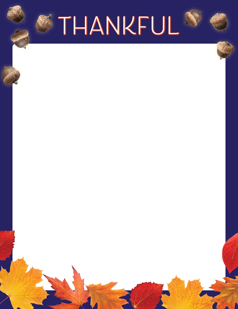 Free Printable Thanksgiving Letterhead