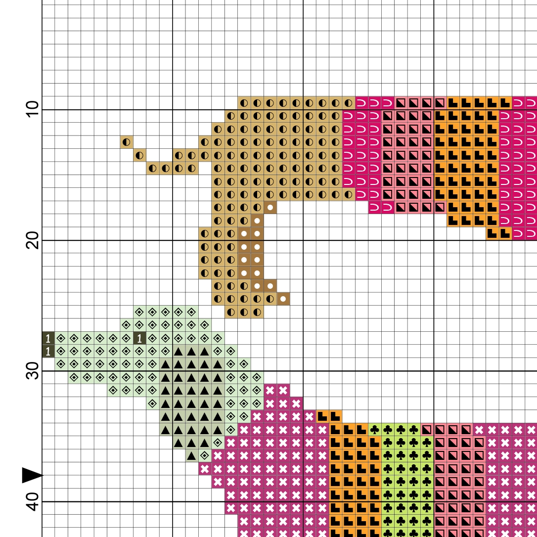 Fancy Dachshunds Cross Stitch Pattern Daily Cross Stitch