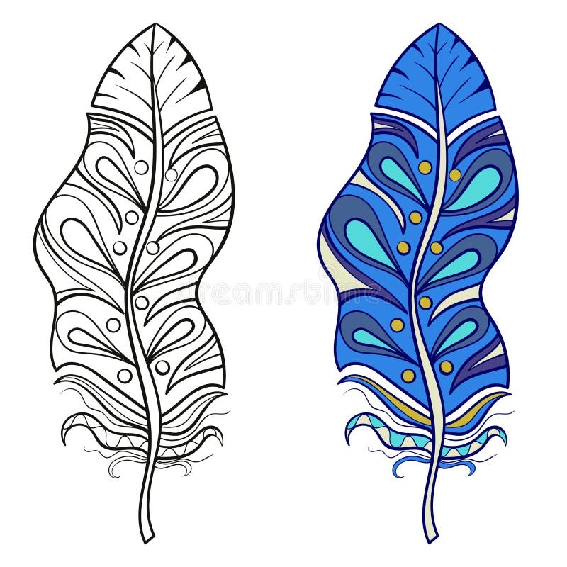Free Printable Feather Pattern
