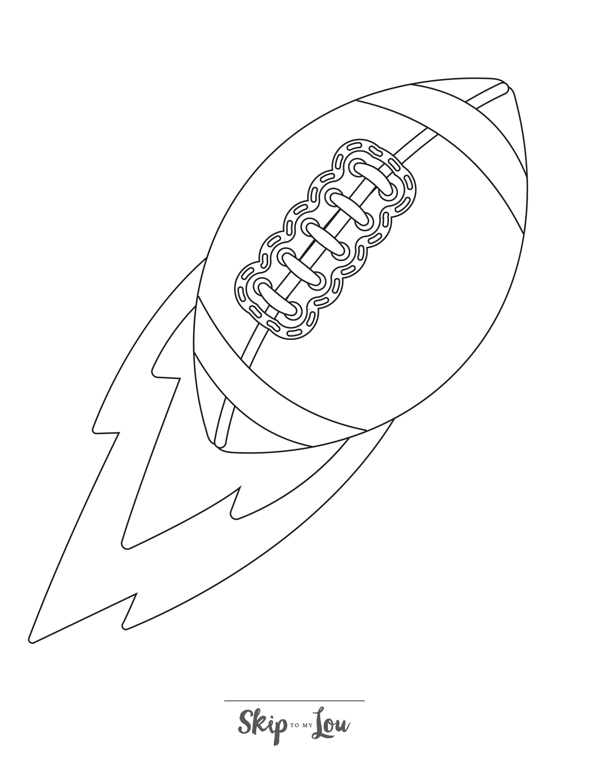 Football Coloring Pages NFL Printables To Download Skip To My Lou
