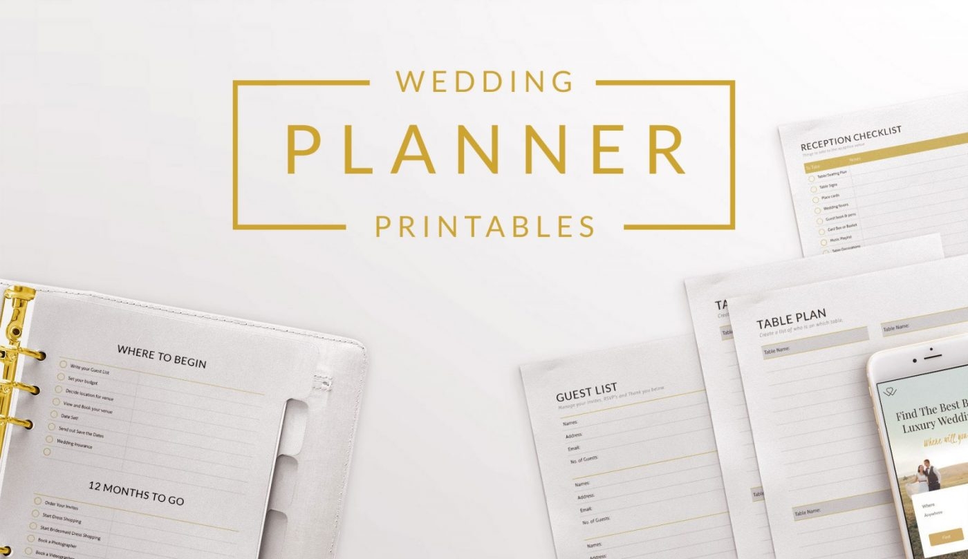 Wedding Planning Printables Free