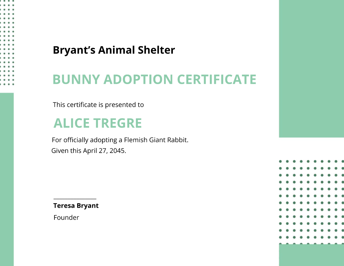 FREE Adoption Certificate Templates Examples Edit Online Download Template