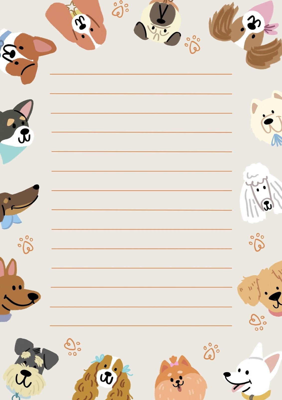 Free And Customizable Dogs Templates