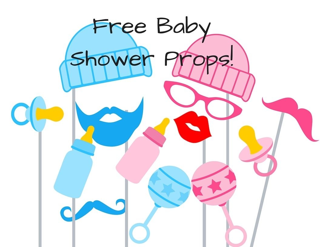 FREE Baby Shower Photo Booth Props Baby Shower Ideas 4U