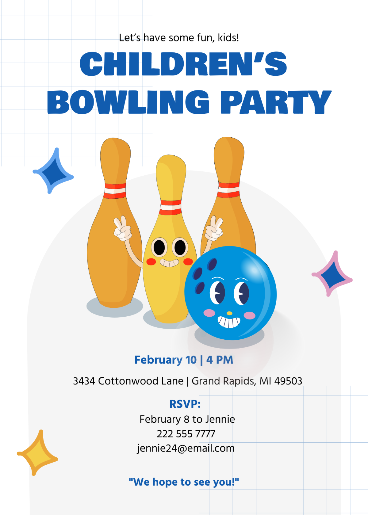 FREE Bowling Invitation Templates Examples Edit Online Download Template