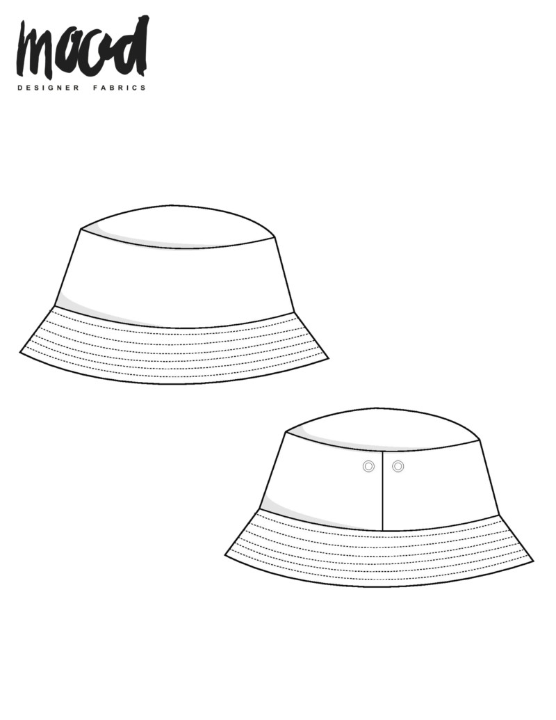 Free Bucket Hat Sewing Pattern In 8 Sizes Mood Sewciety