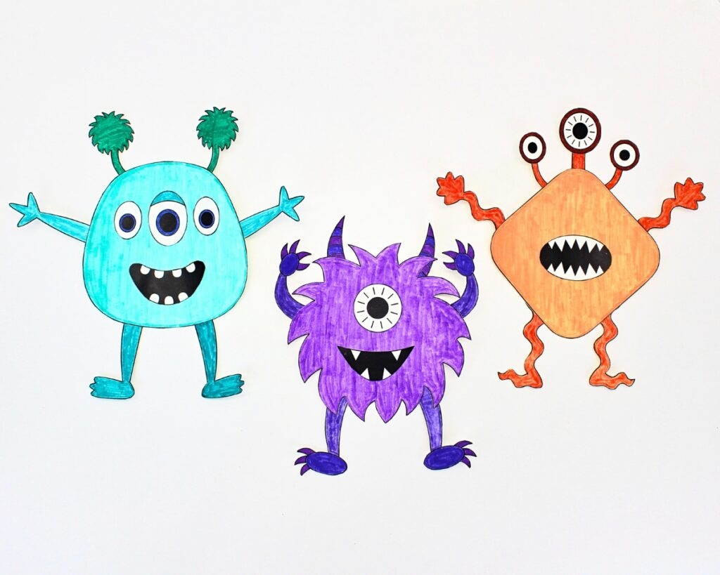 Free Printable Monsters