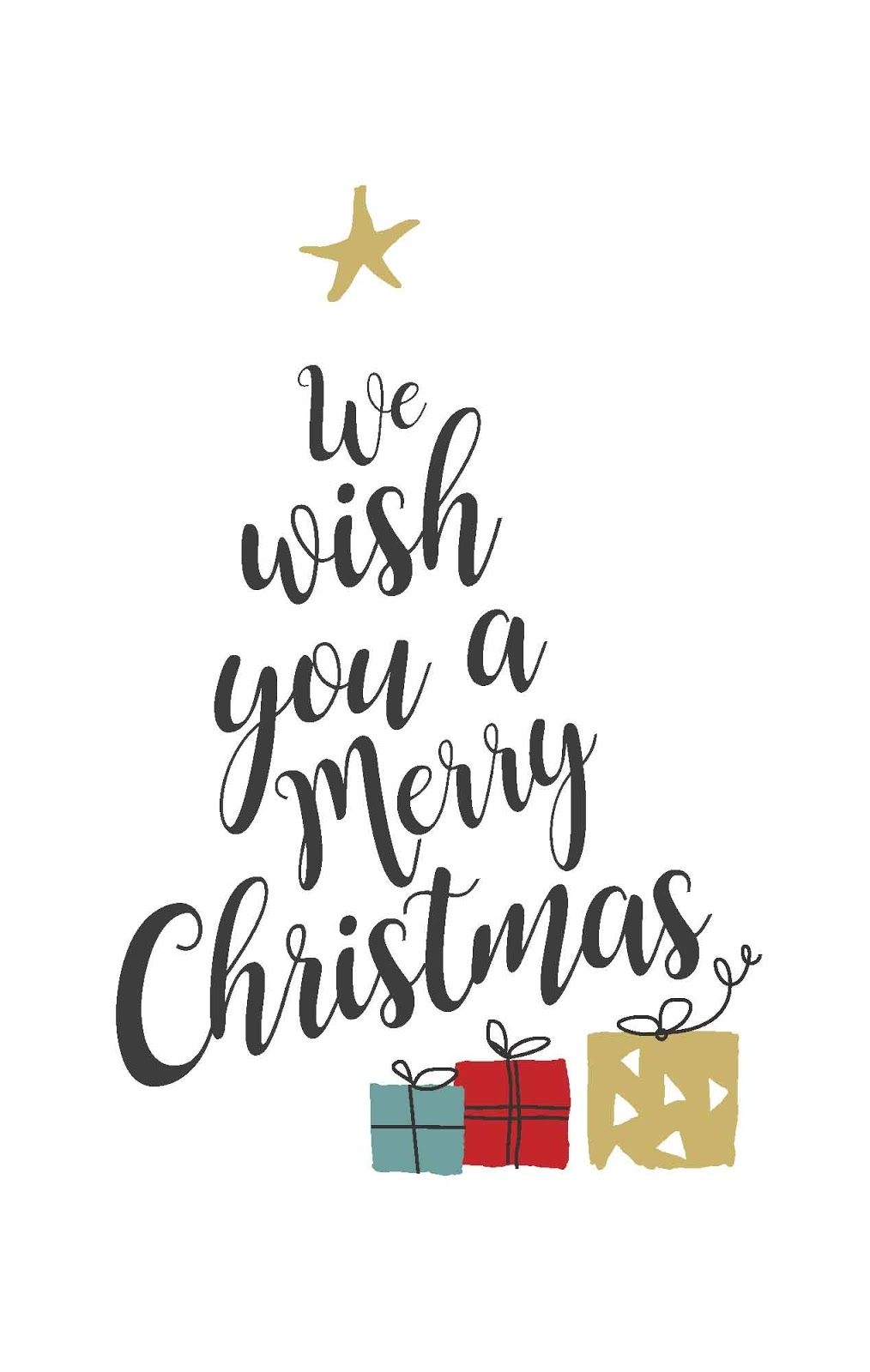 Free Christmas Sayings Printables