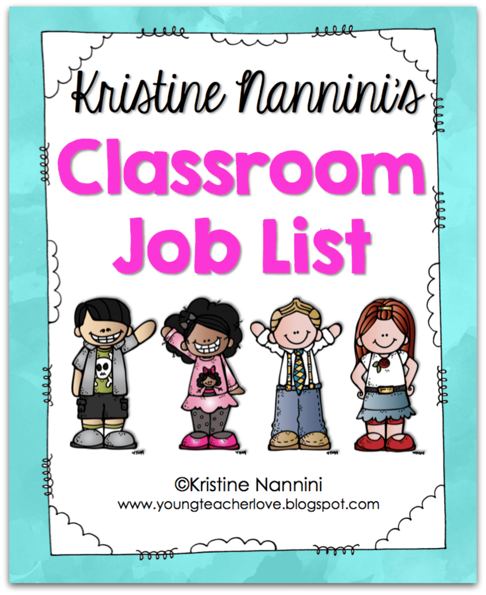 Free Classroom Jobs Printable And Classroom Management Tip In The Classroom With Kristine Nannini