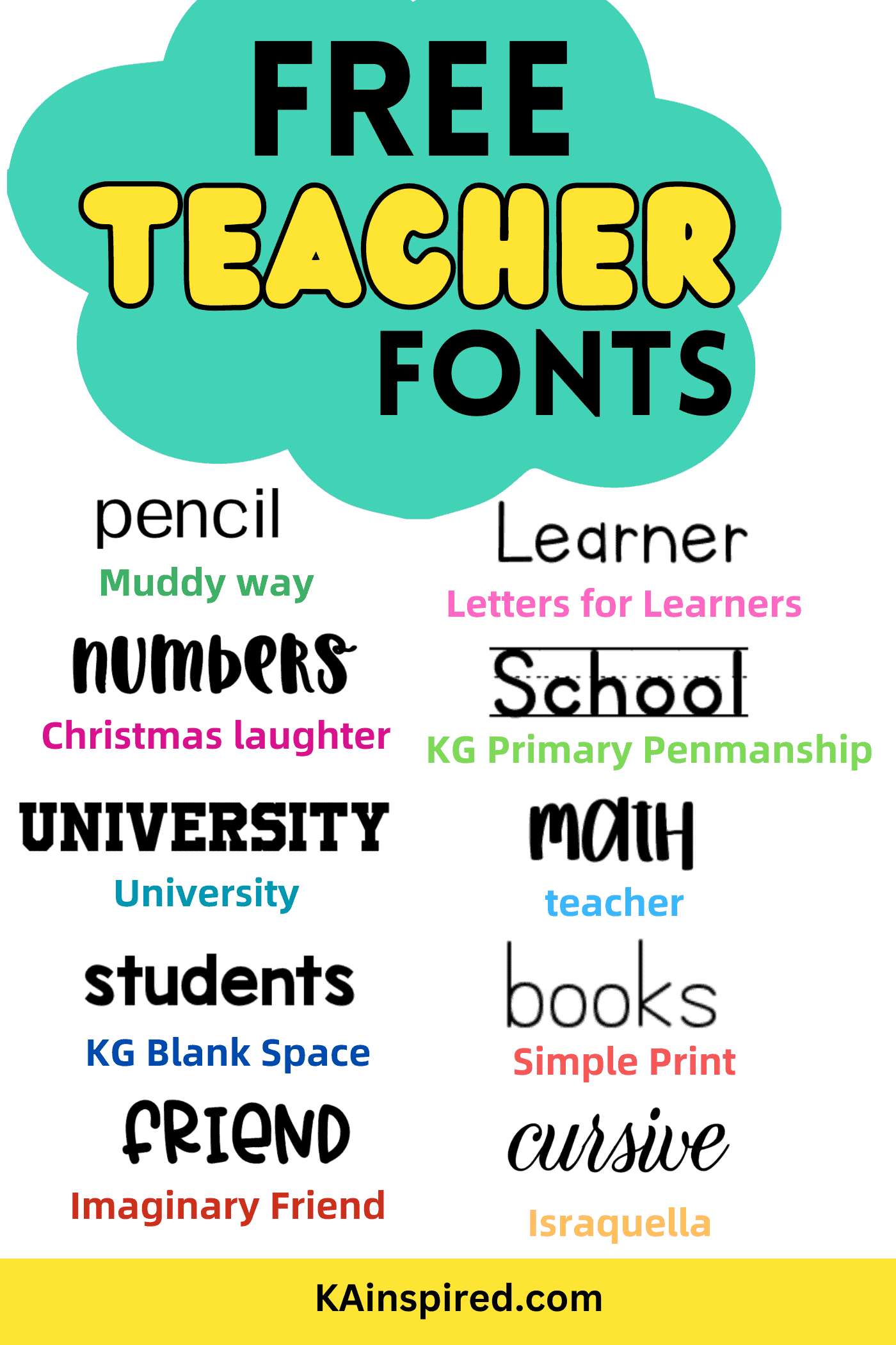 Free Printable Fonts