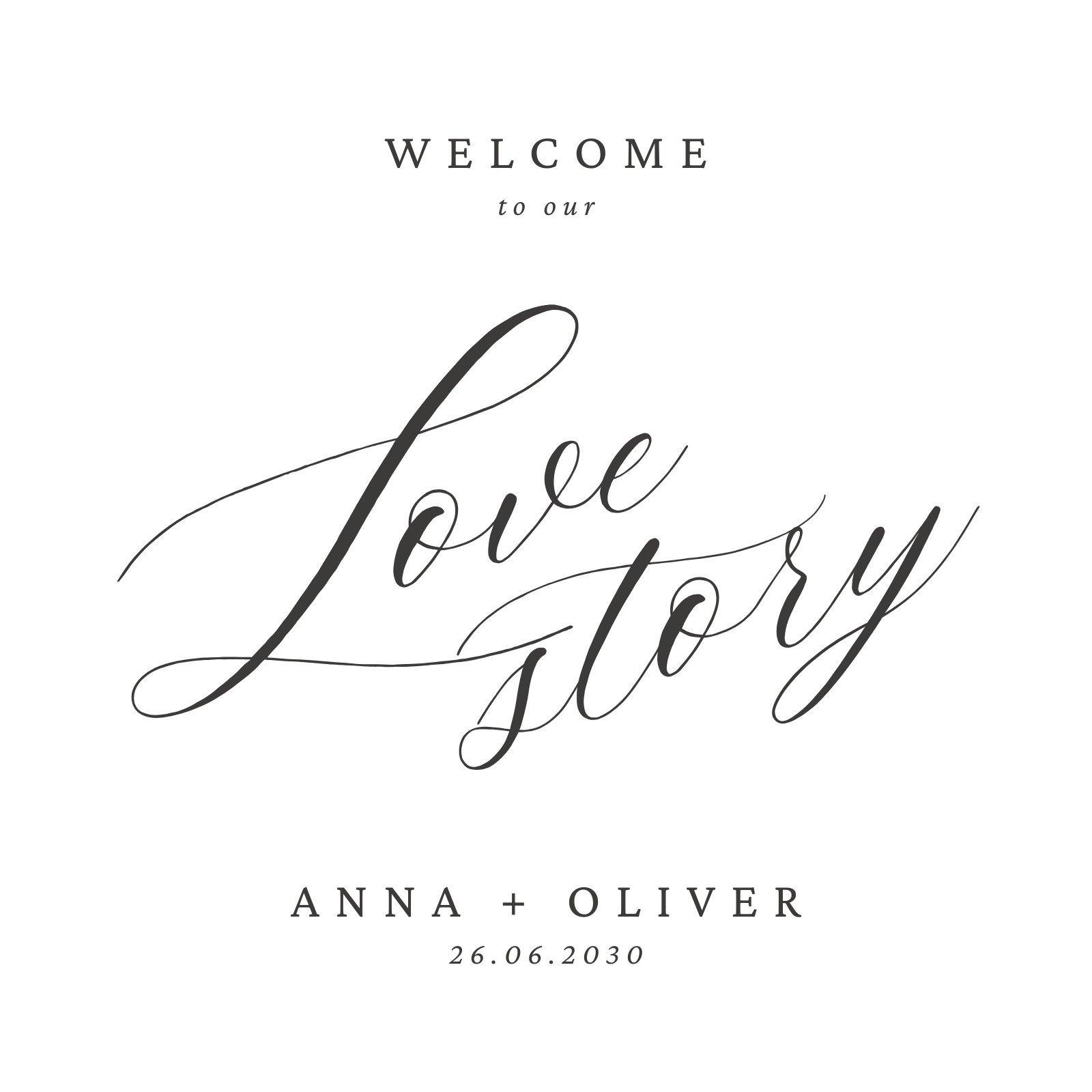 Free Printable Wedding Sign