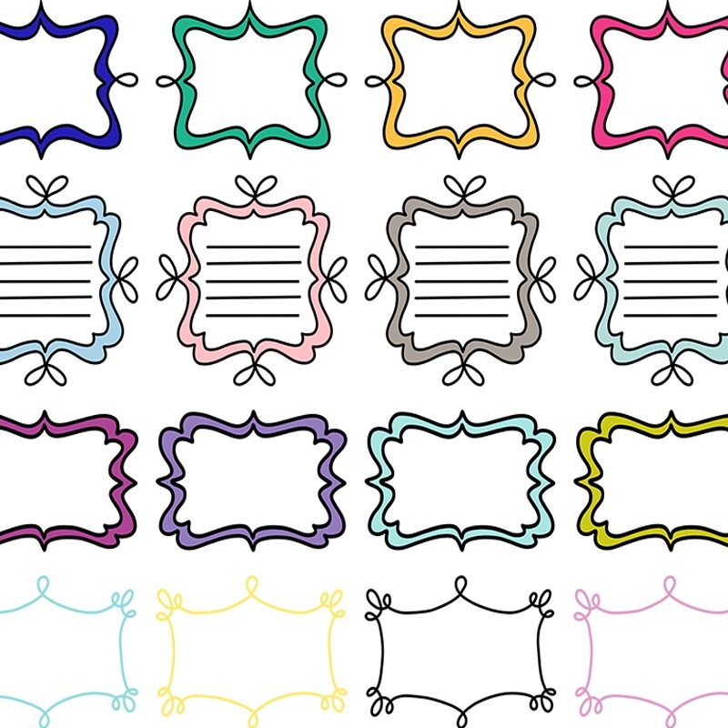 Free Doodle Frame Clip Art Graphics Free Pretty Things For You