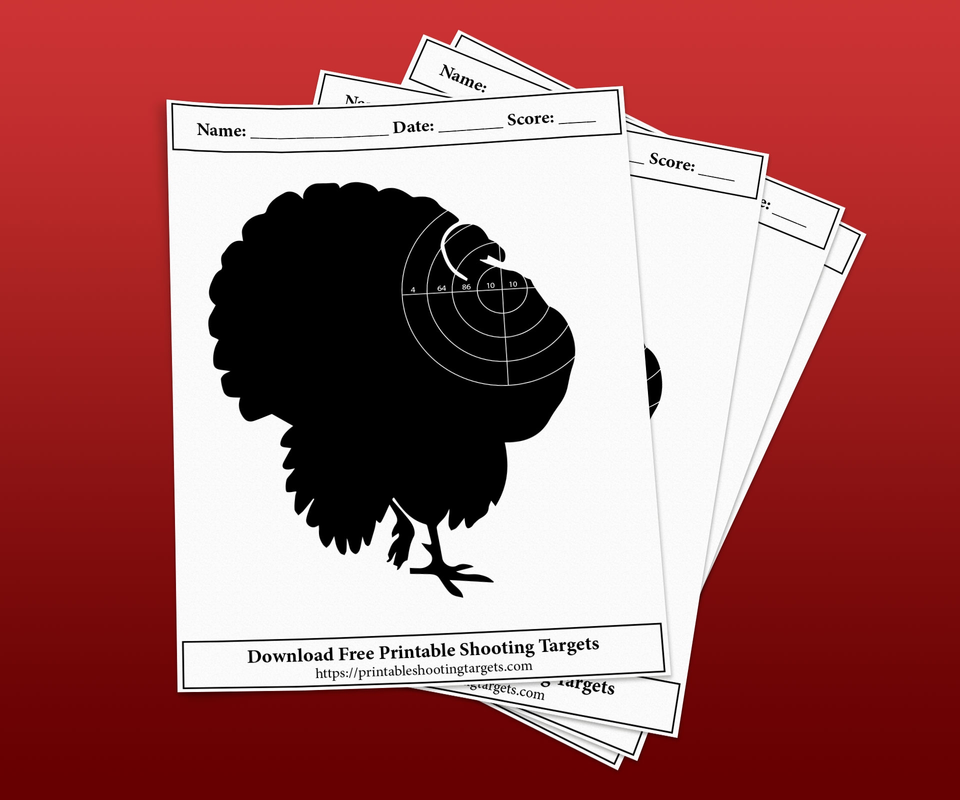 Free Downloads Printable Shooting Targets
