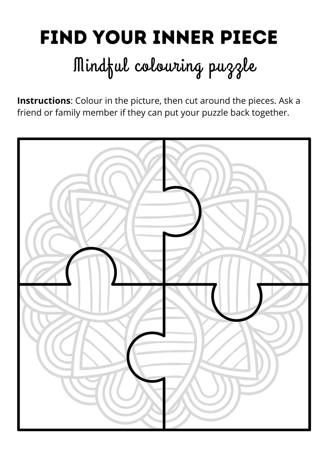 Free Puzzle Maker Printable
