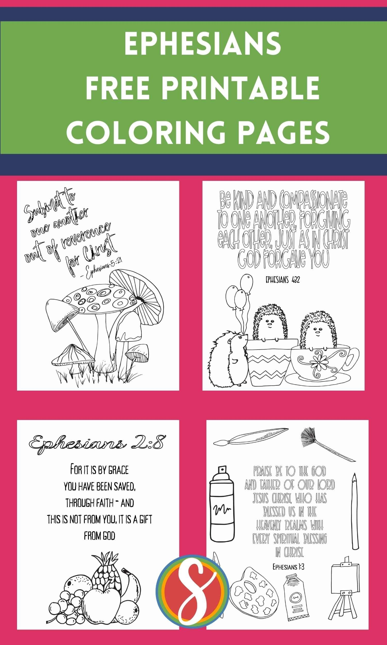 Free Printable Bible Studies Ephesians