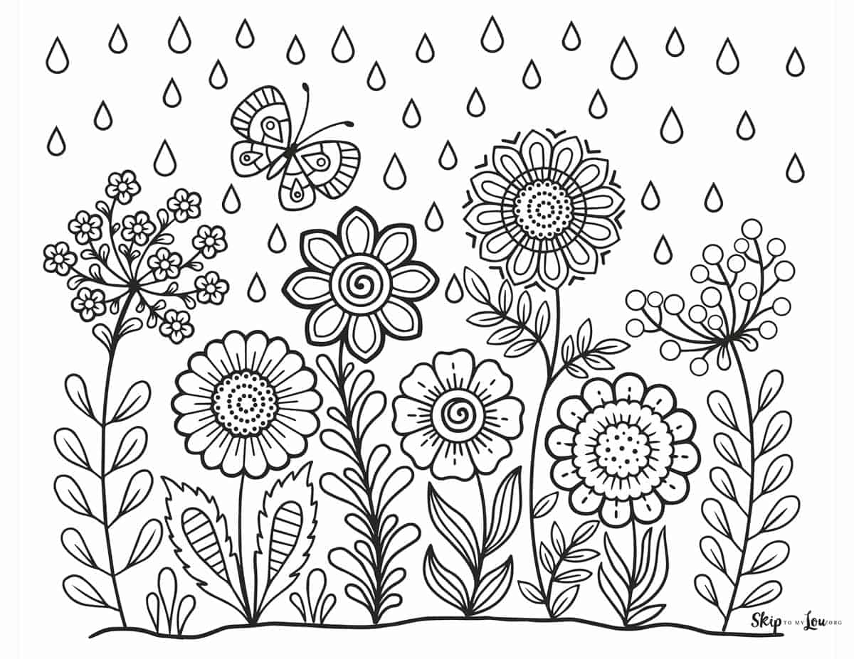 Free Printable Flower Pictures