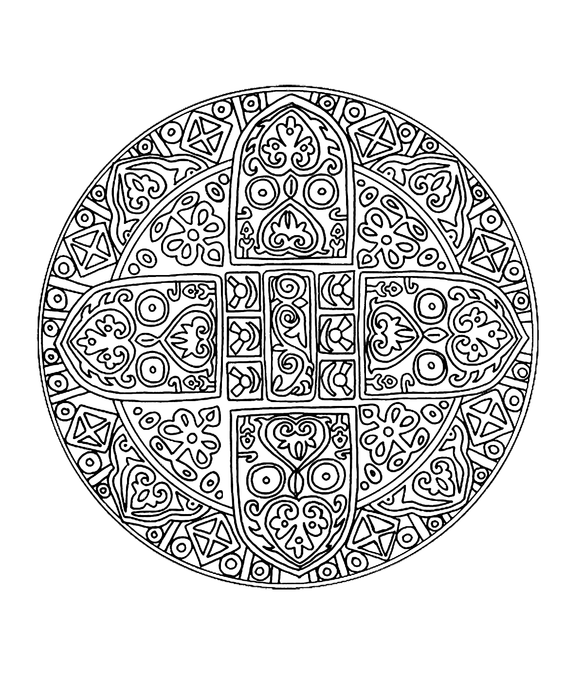 Free Printable Mandalas