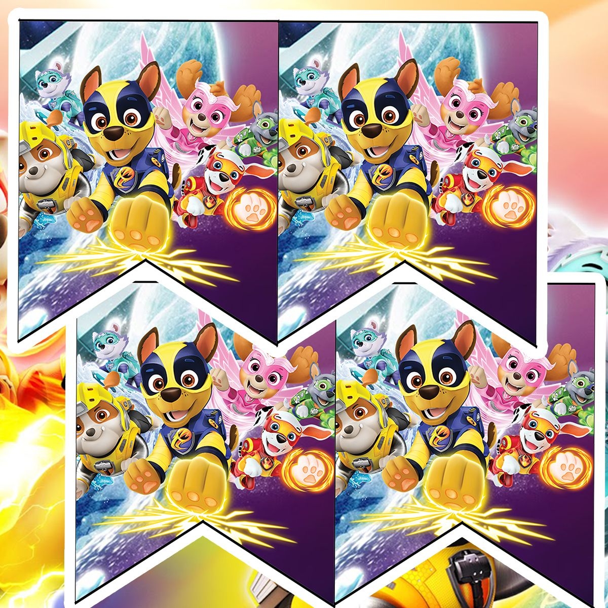 FREE Mighty Pups Paw Patrol Party Printables
