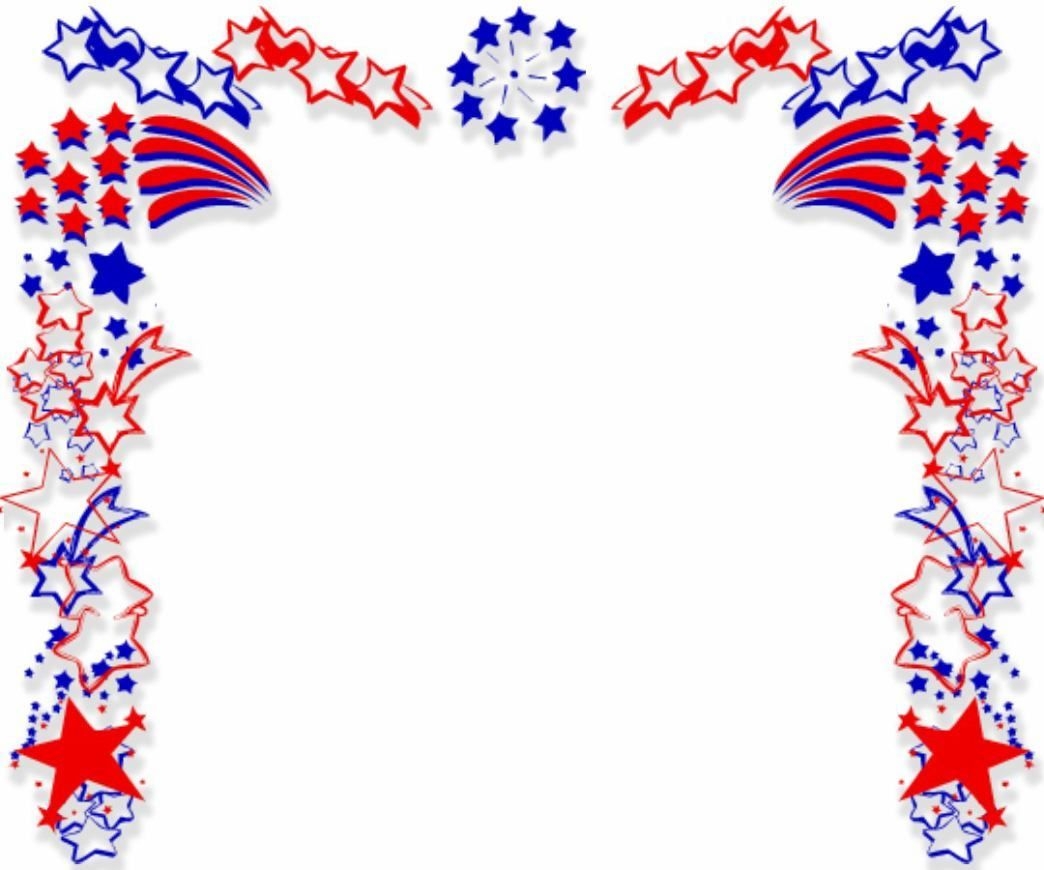 Free Patriotic Borders Clip Art Page Borders And Vector Graphics Worksheets Library