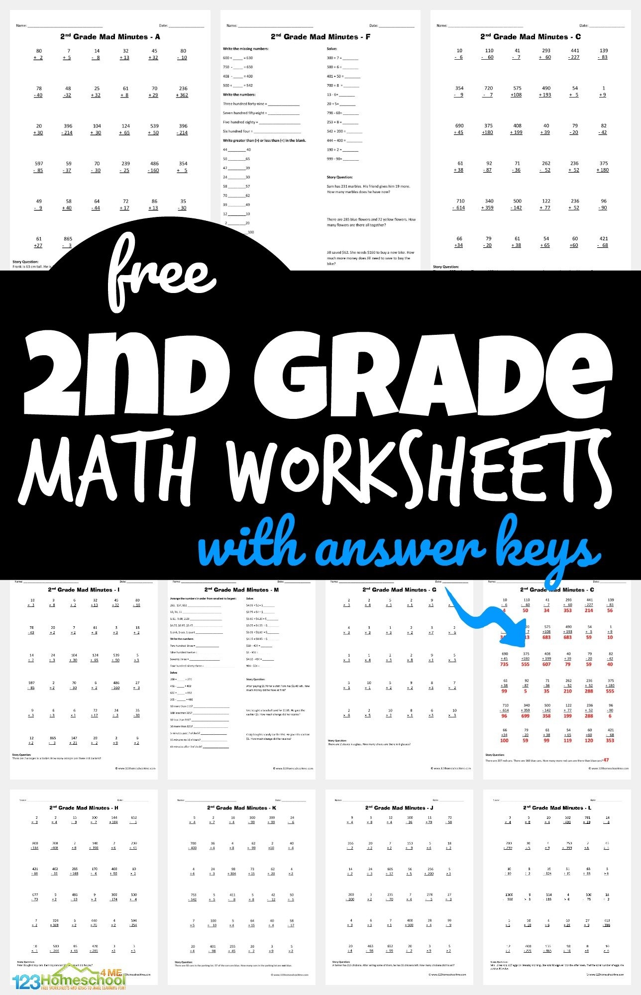 Free Printable Math Sheets